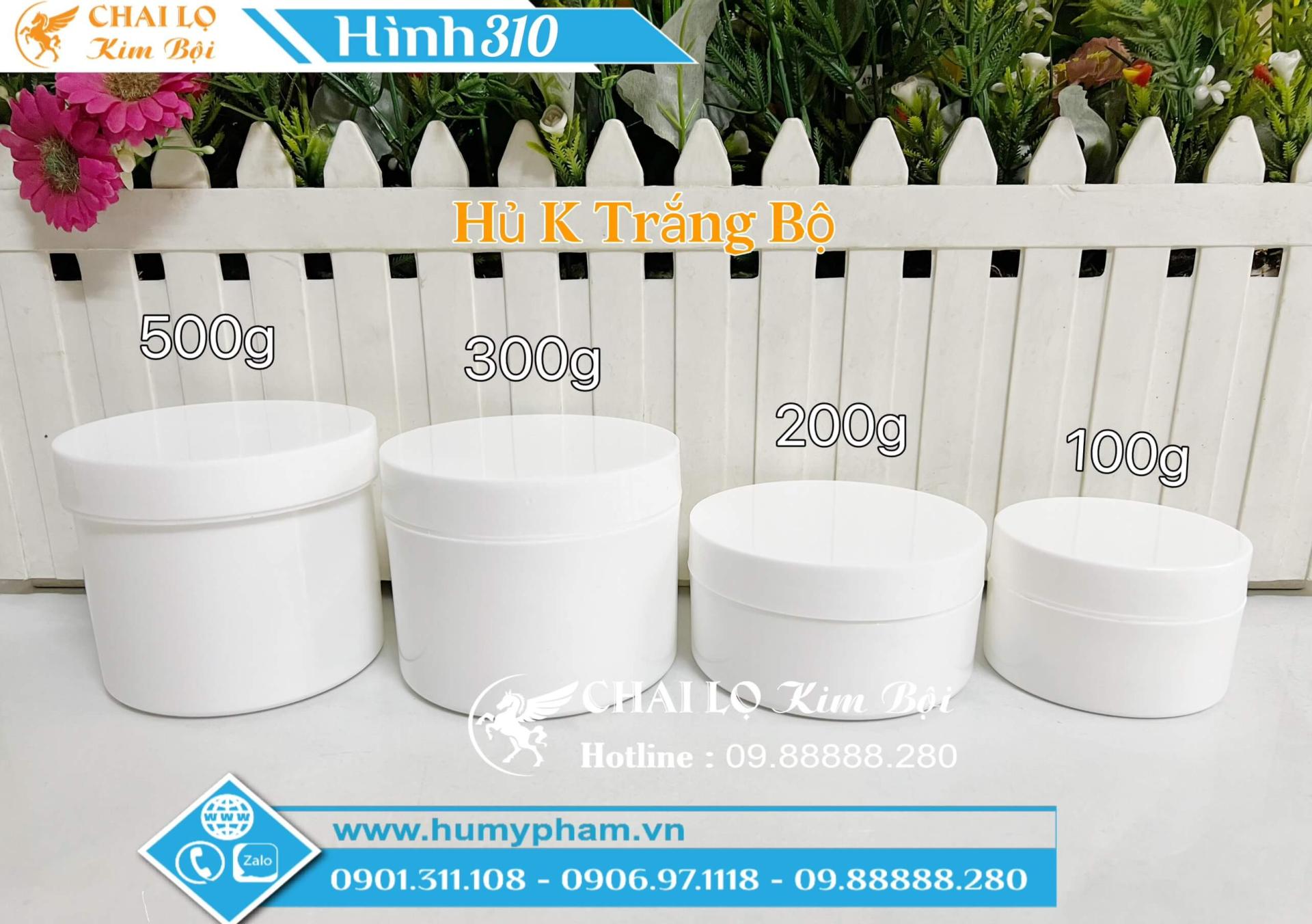 hủ k đựng kem body