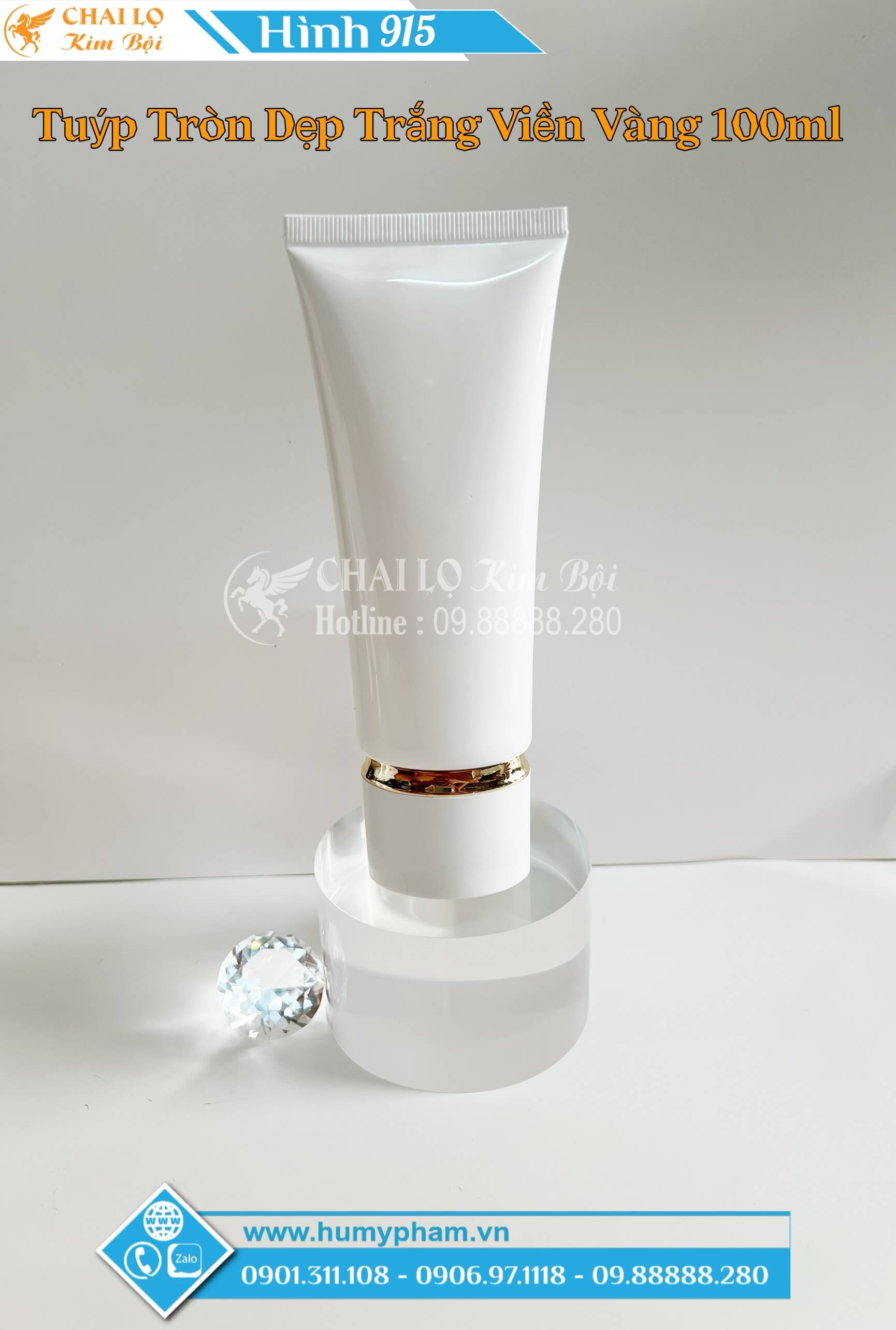 tuýp nhựa 100ml