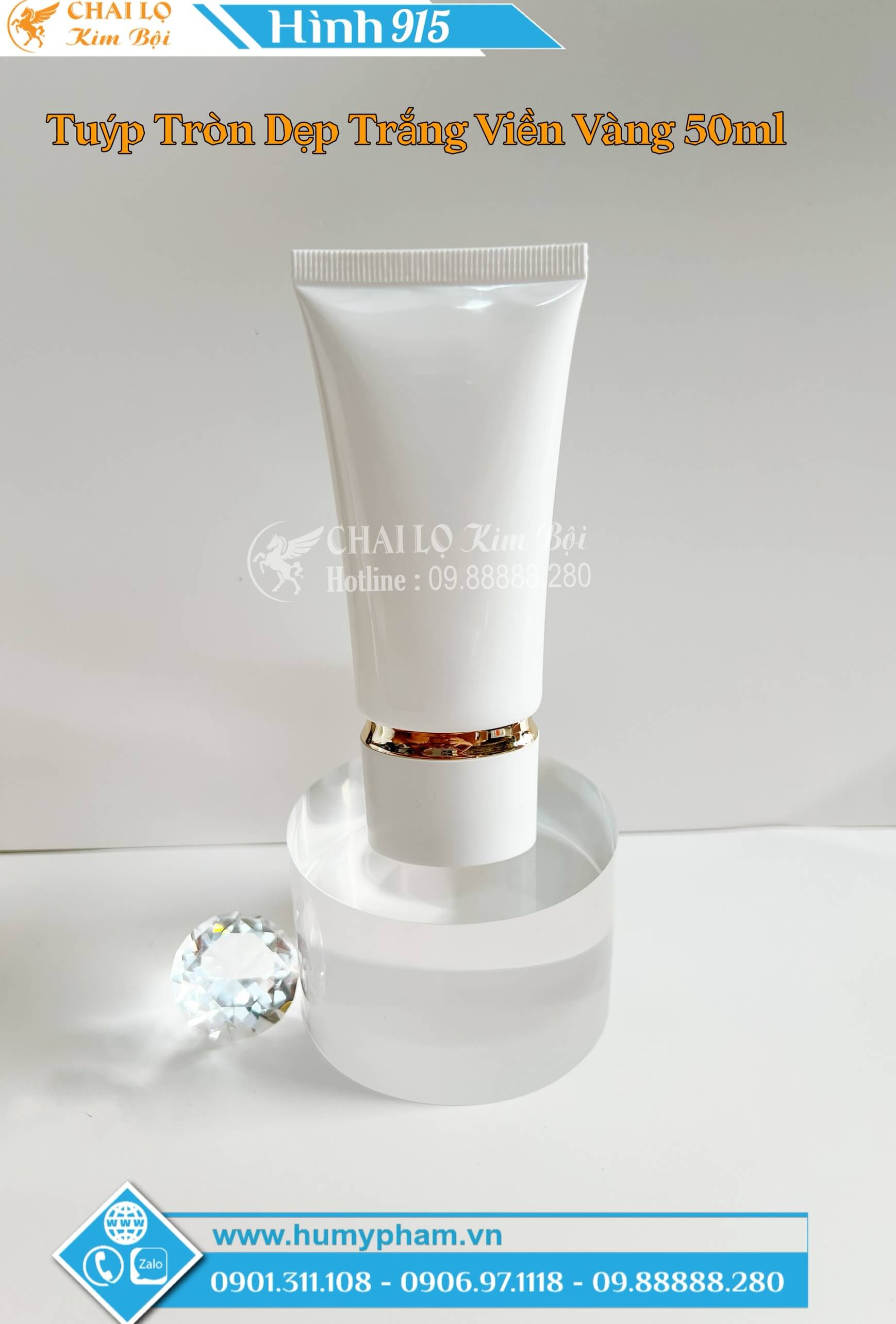 tuýp kem chống nắng 50ml