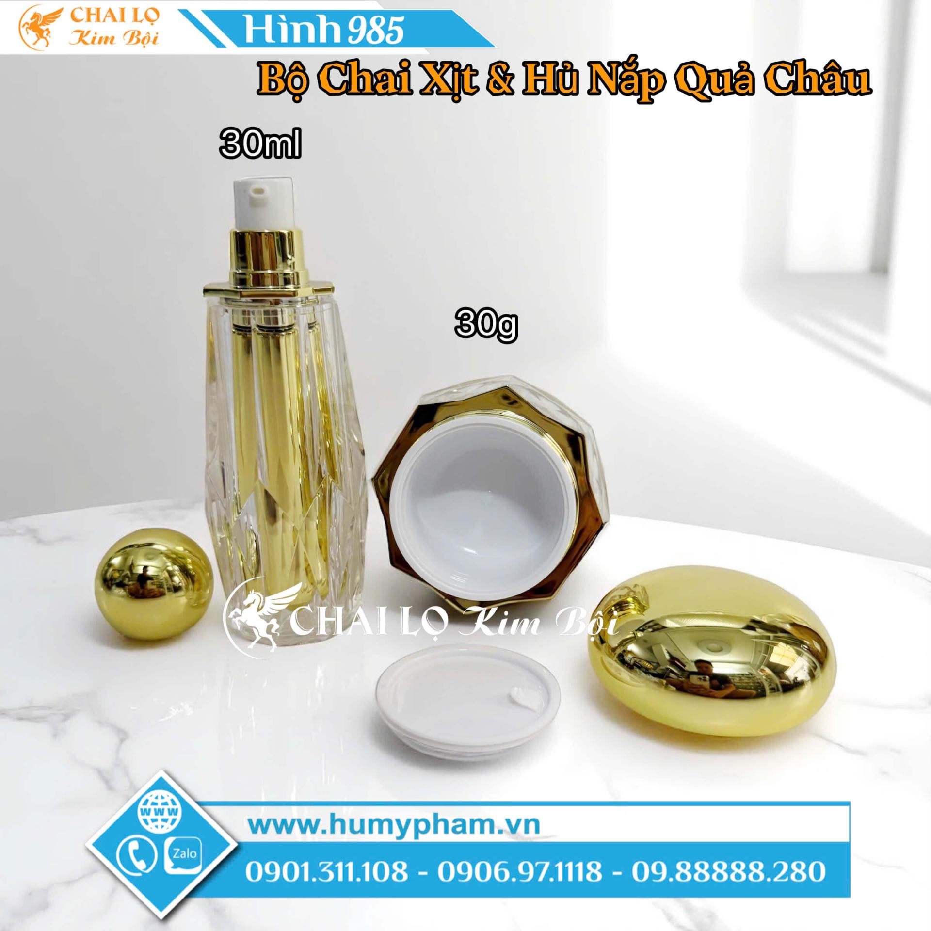 hũ chiết mỹ phẩm cao cấp