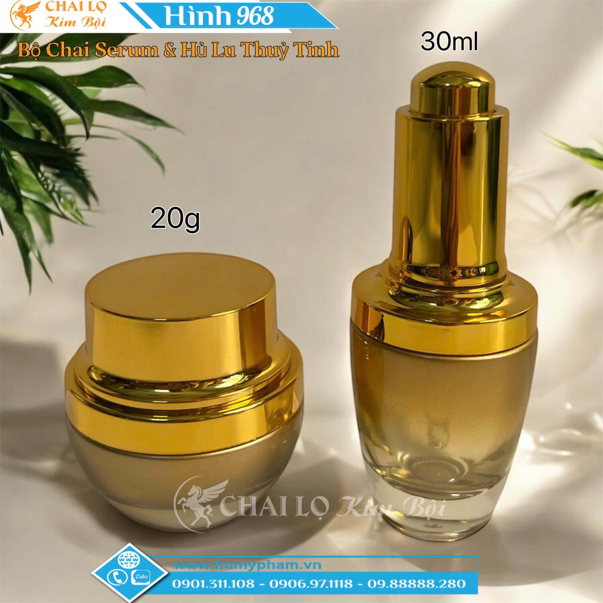 bộ chai lọ thủy tinh