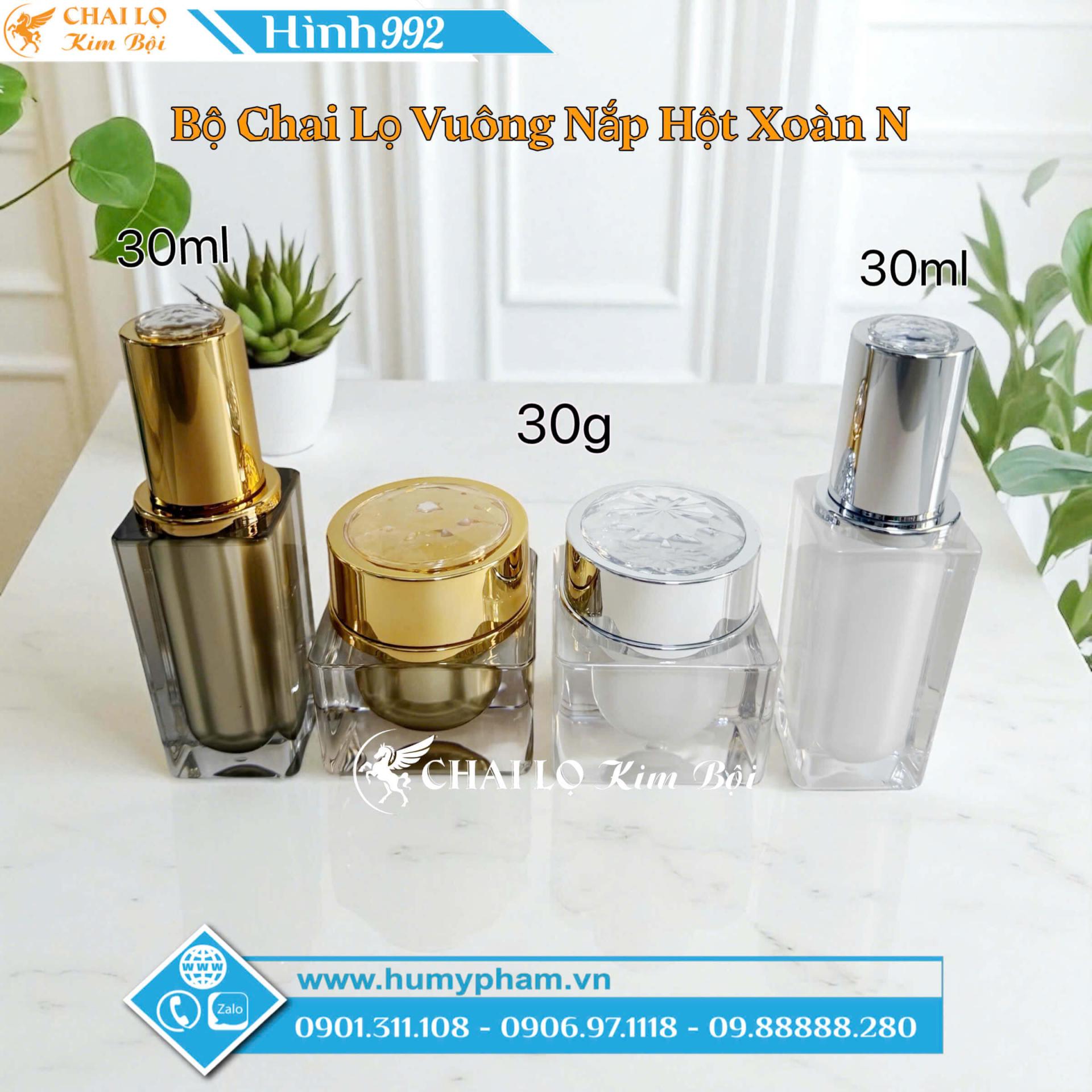 chai lọ mỹ phẩm cao cấp