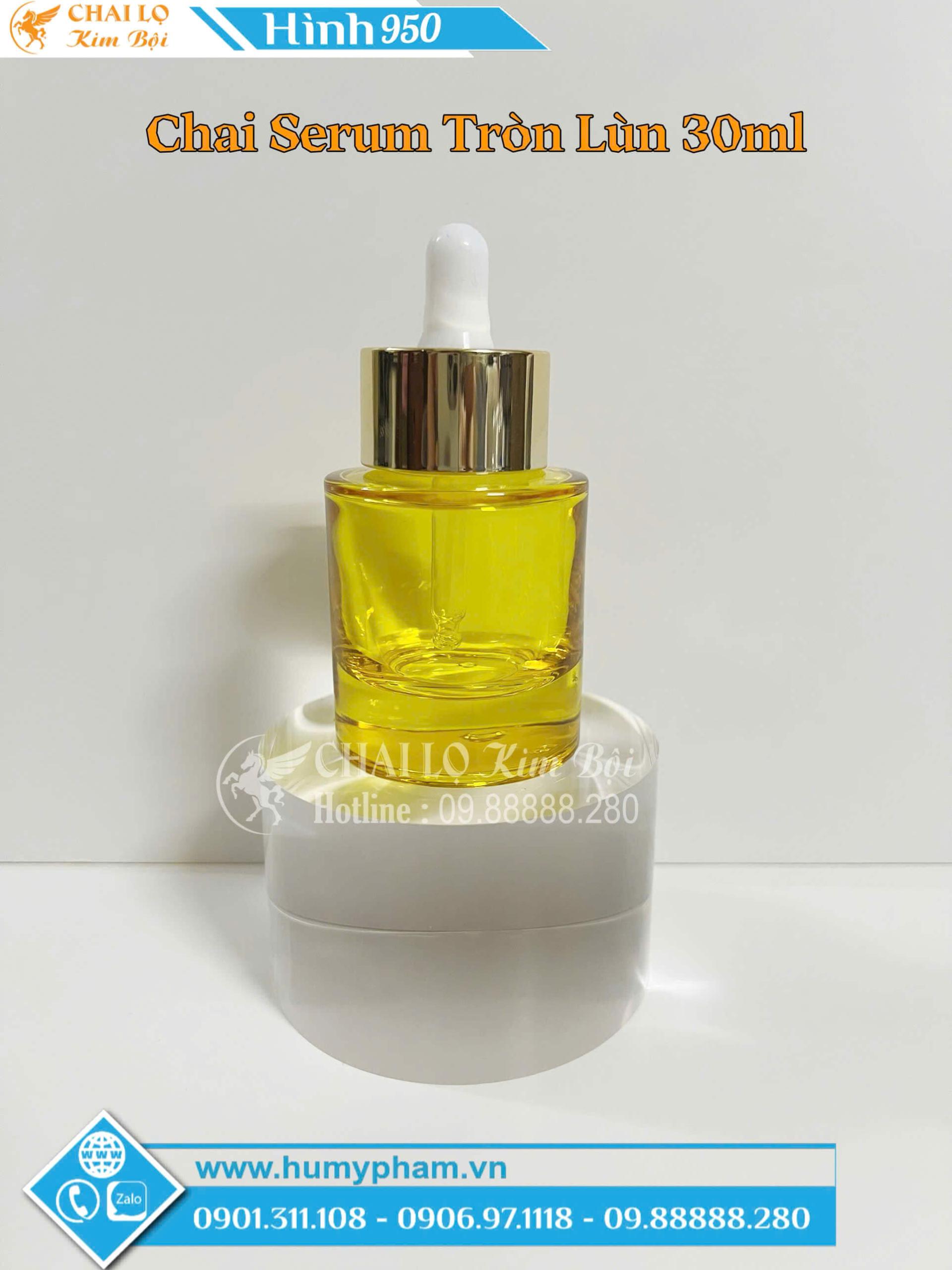 chai đựng serum 30ml