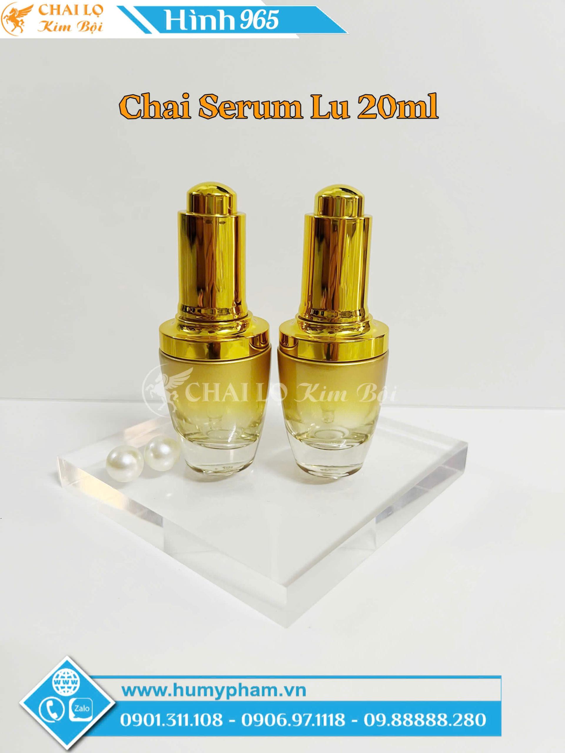 chai serum lu 20ml
