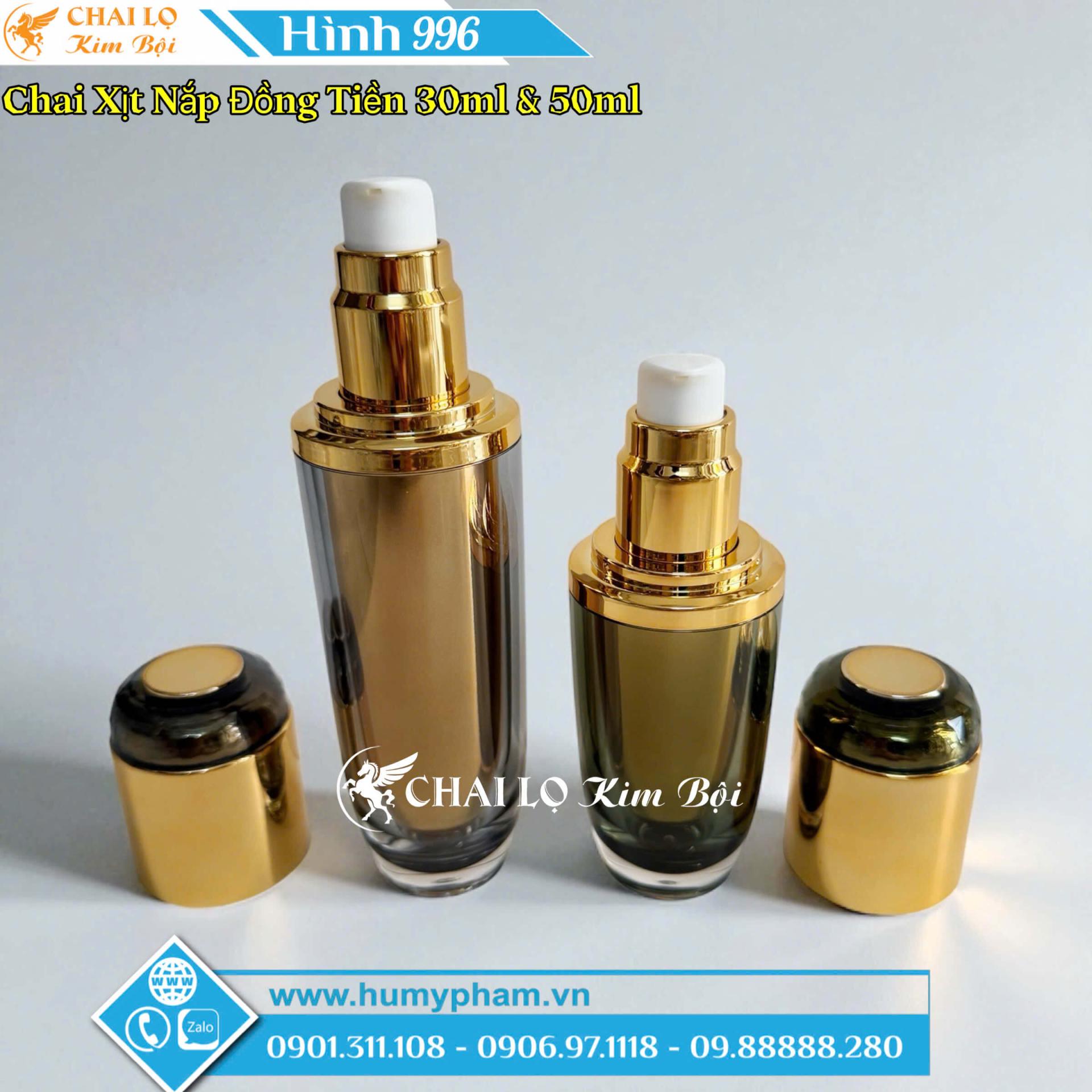 Bộ Chai Xịt & Hủ Nắp Đồng Tiền