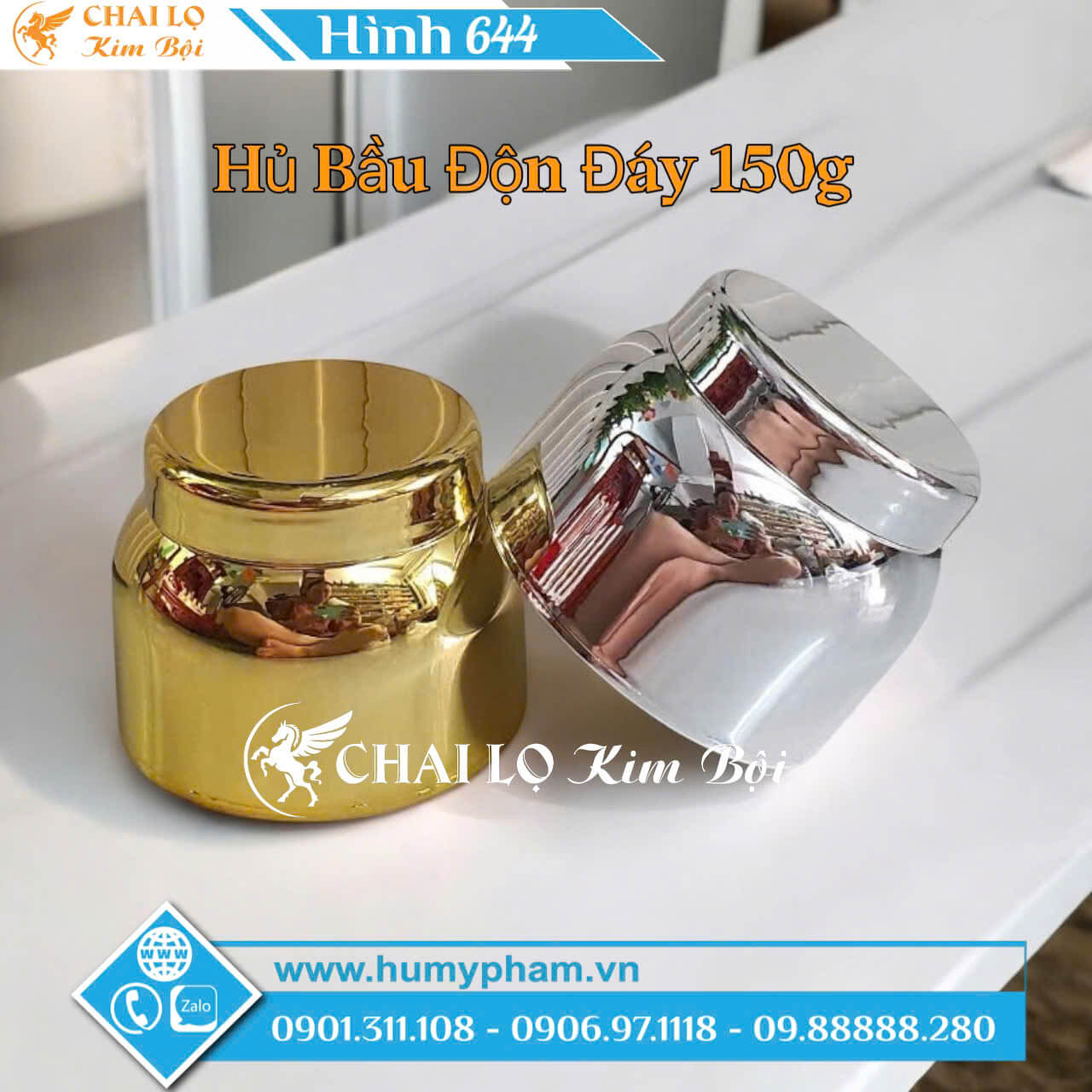 hủ chiết kem body 150g