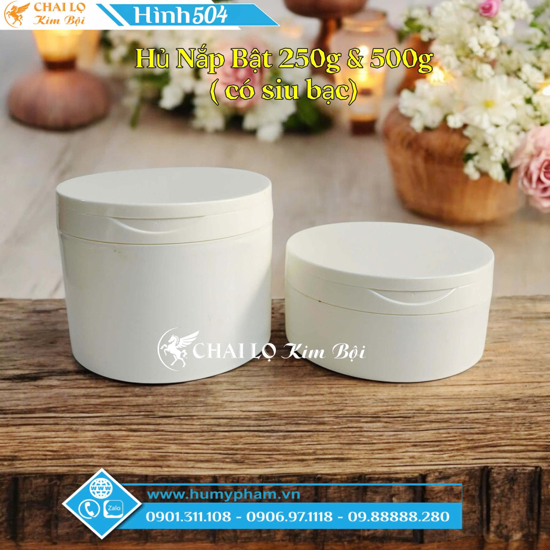 hủ đựng kem body nắp bật