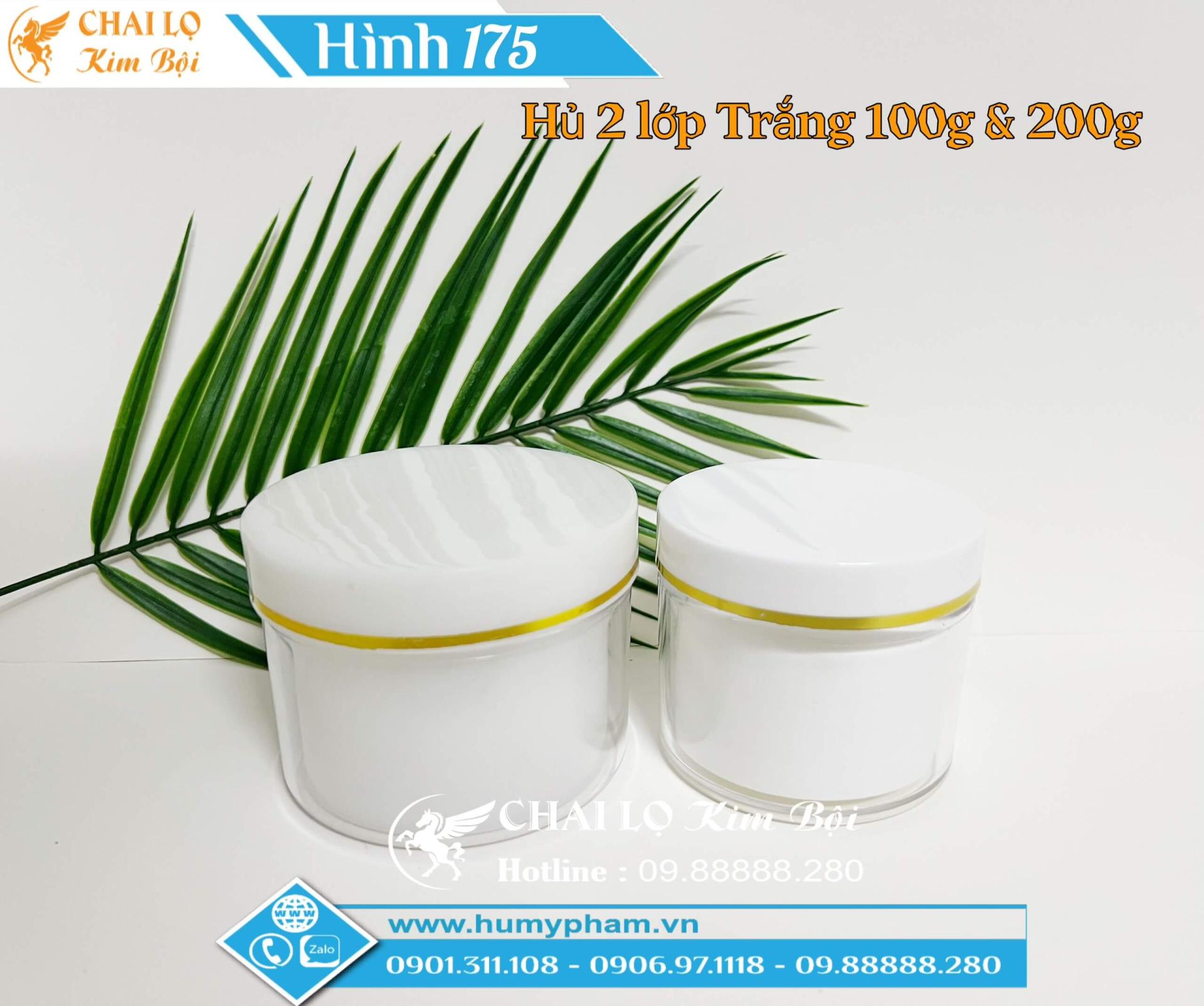 hủ kem body hai lop