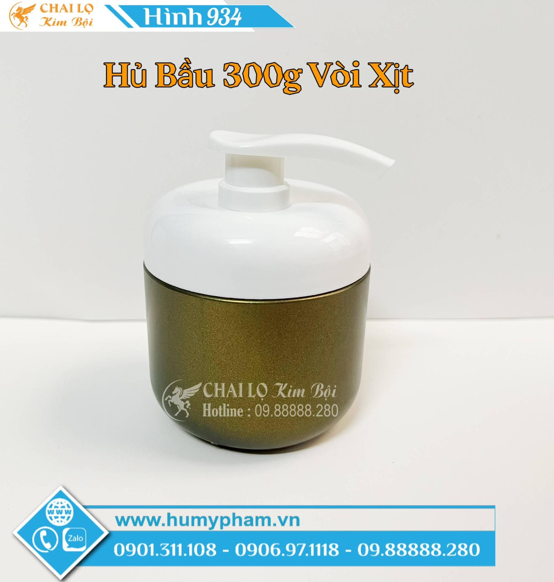 hủ body có vòi xịt 300g