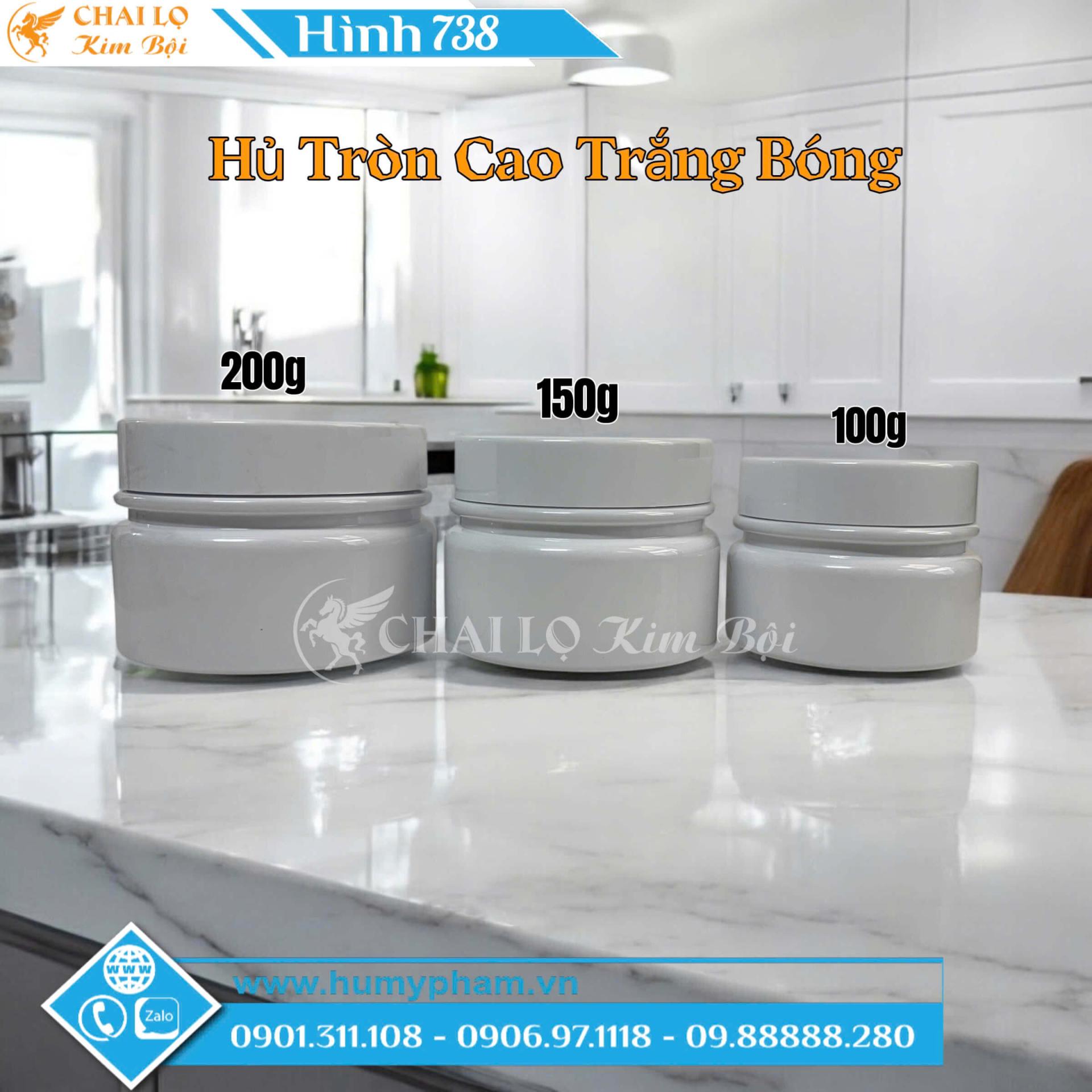 hủ body trắng bóng