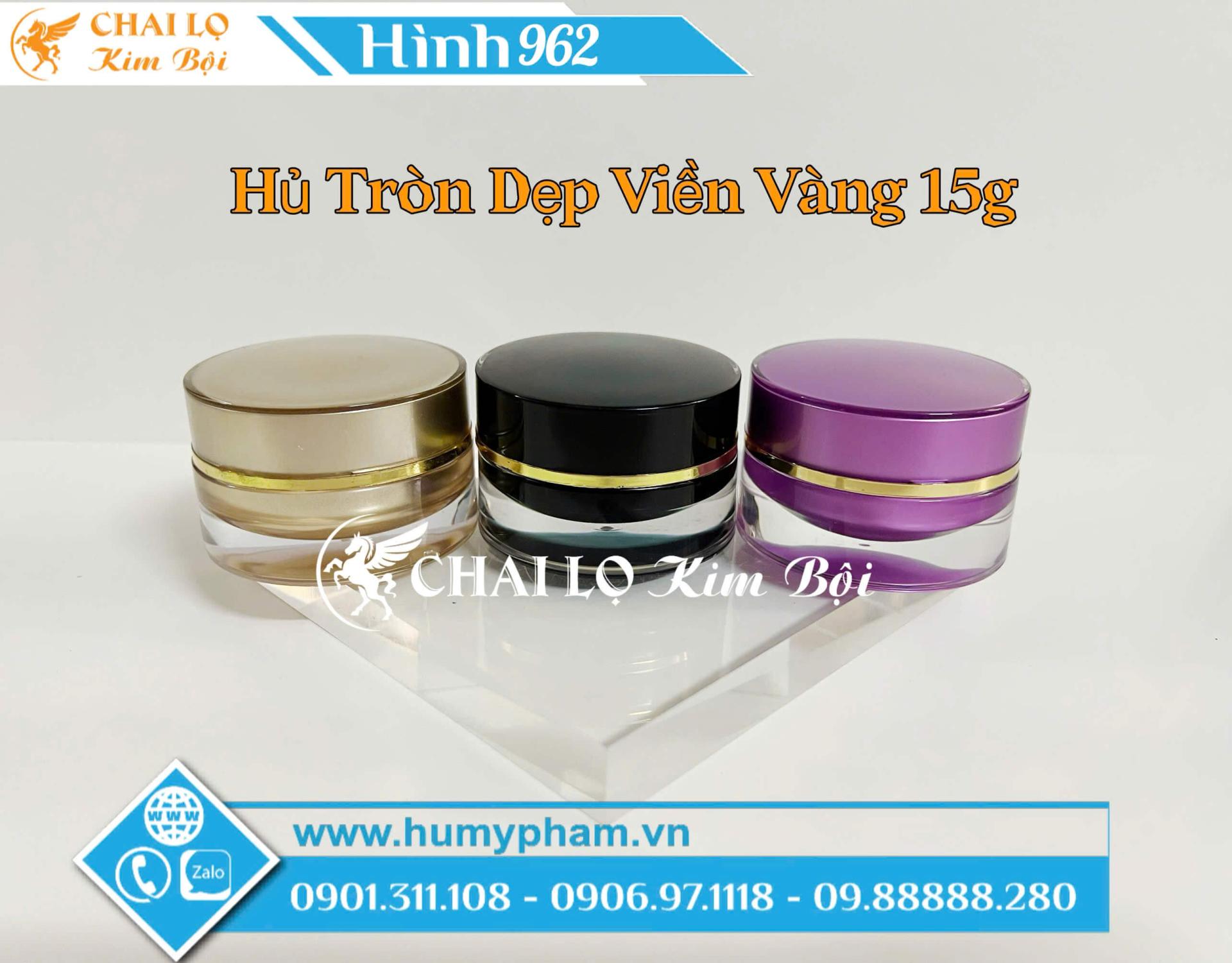 hủ 15g đựng kem face
