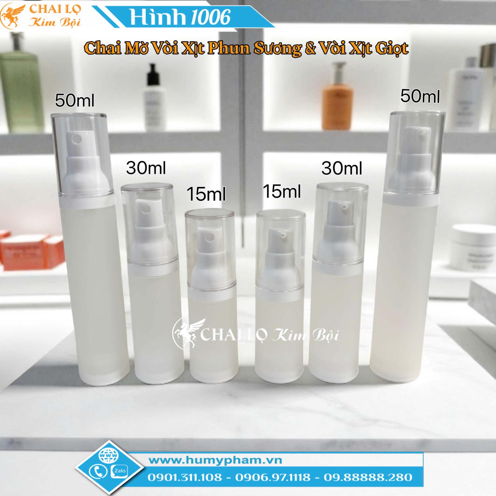 Chai Mờ Xịt Giọt Và Xịt Phun Sương 15ml - 30ml - 50ml
