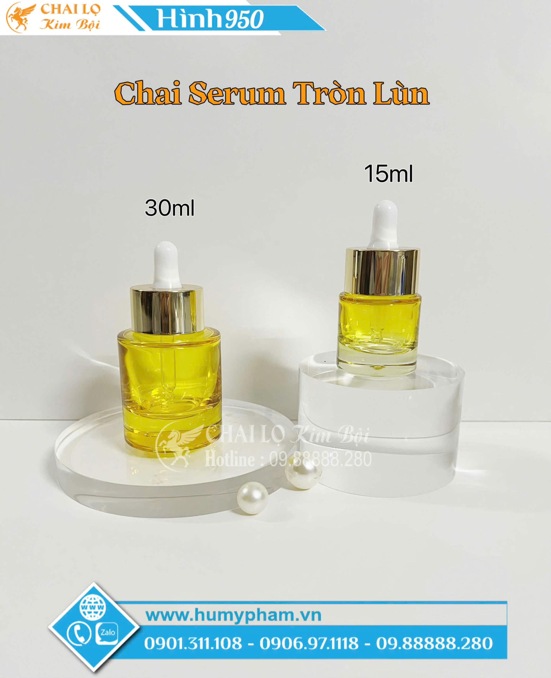 chai chiết serum
