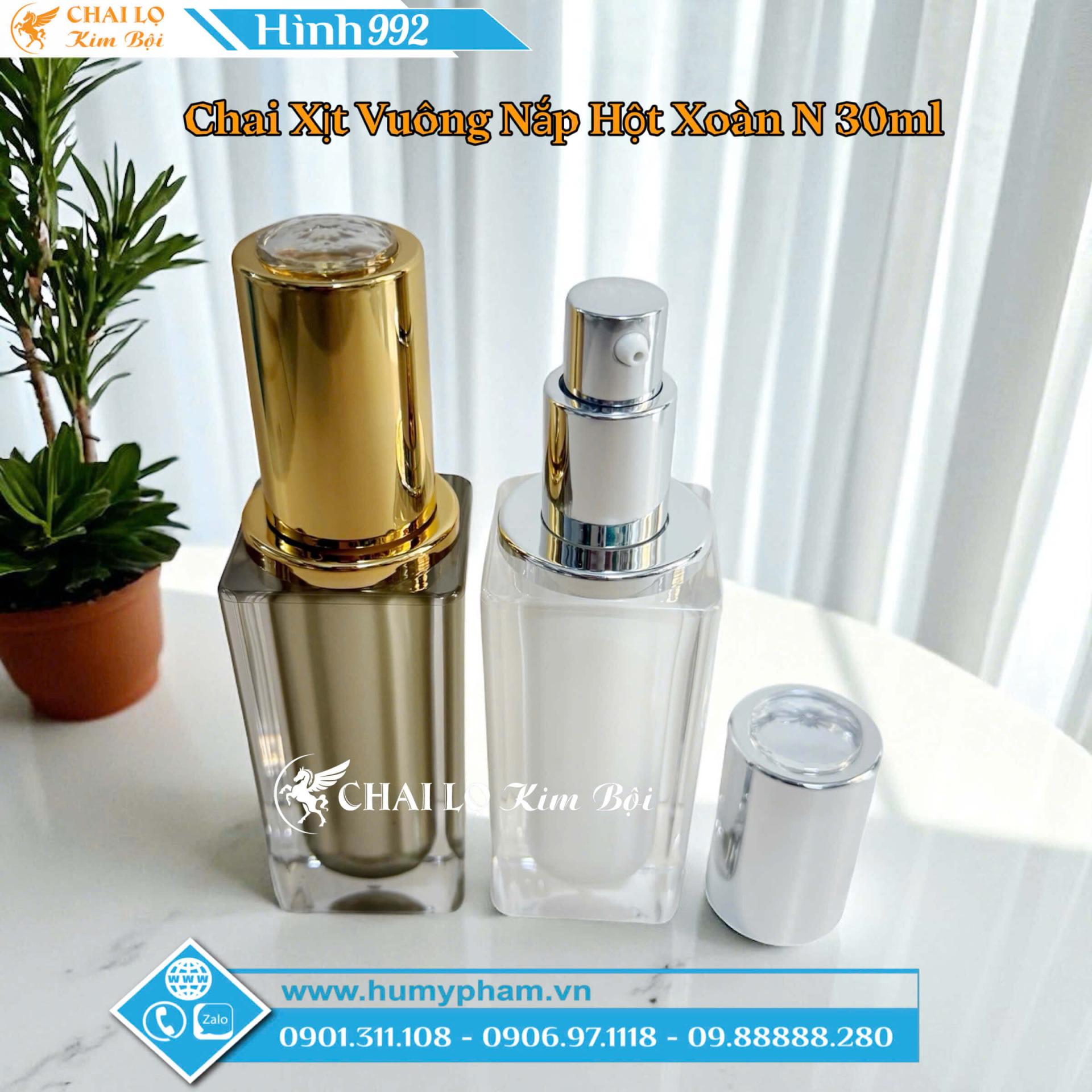 chai lọ mỹ phẩm cao cấp