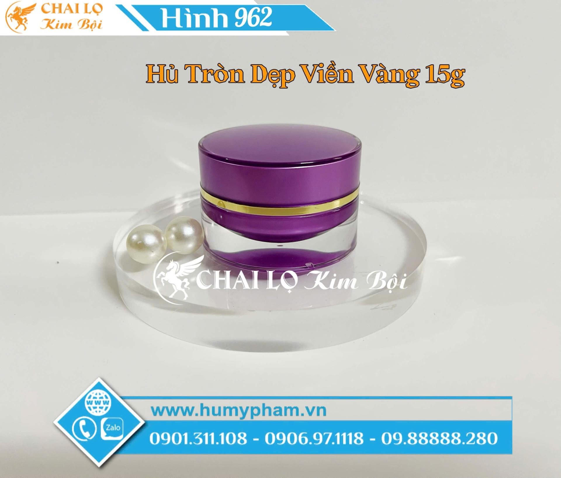 hủ đựng kem face15g cao cấp