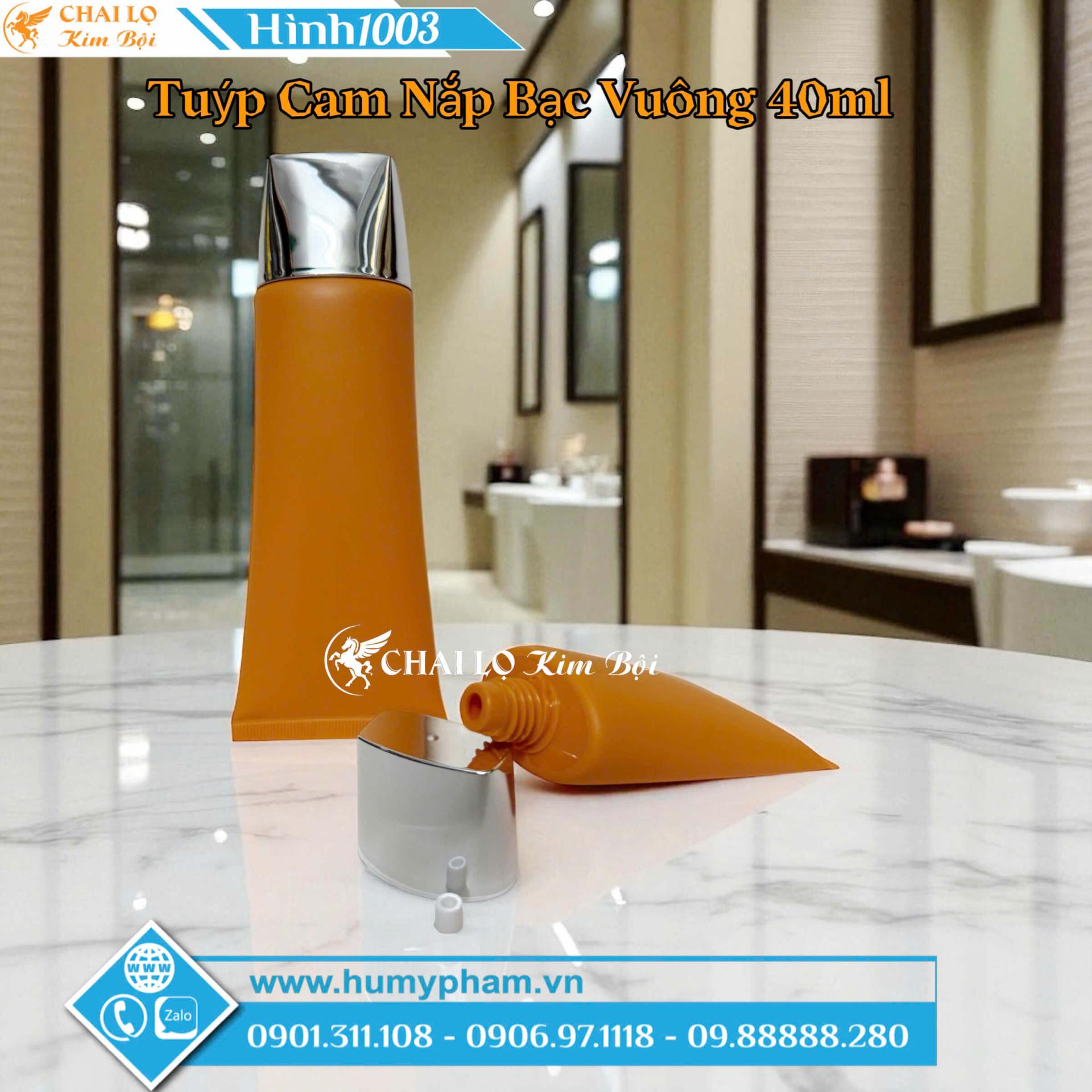 tuýp chiết kem chống nắng